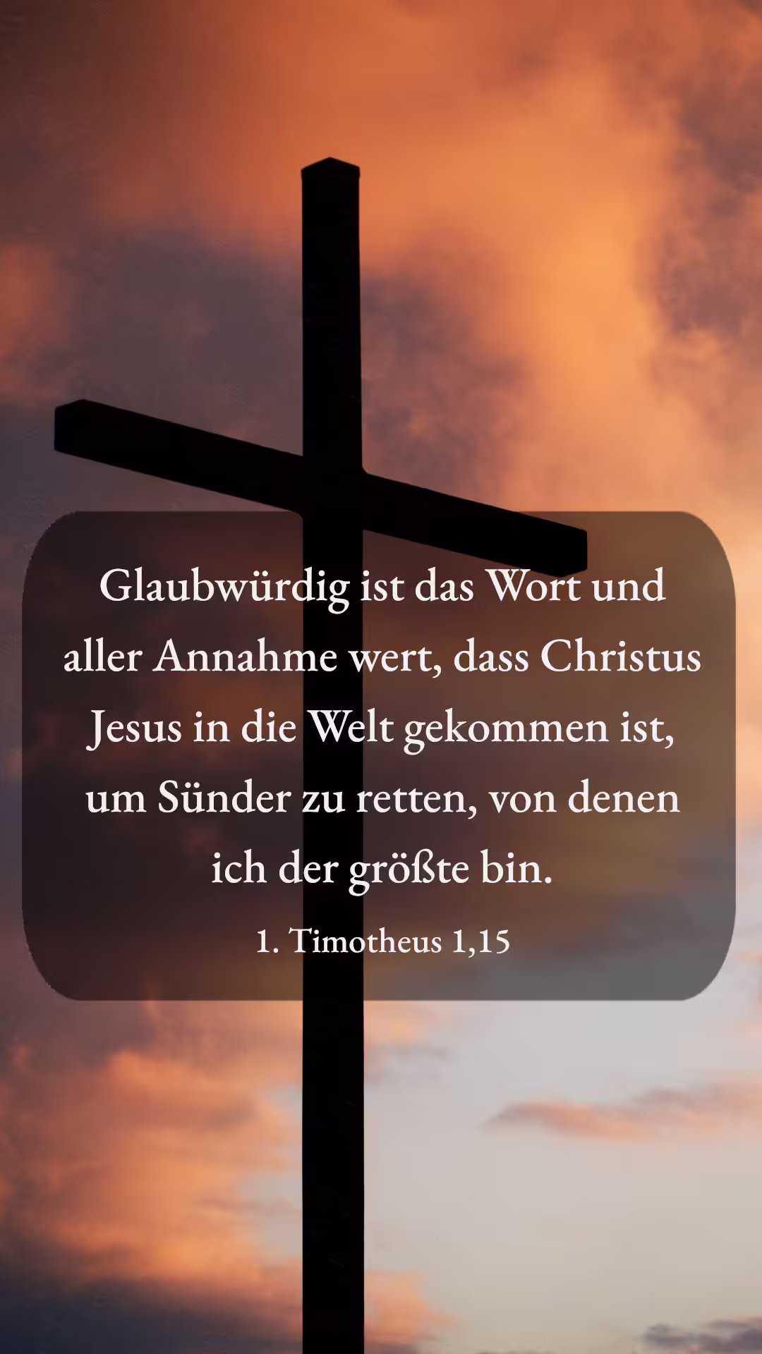 1.Timotheus 15,1